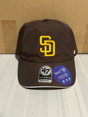 San Diego Padres MLB '47 Brand Brown Clean Up Adjustable Strapback Hat - Casey's Sports Store