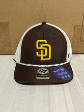Load image into Gallery viewer, San Diego Padres MLB &#39;47 Brown MVP Adjustable Snapback Mesh Hat - Casey&#39;s Sports Store
