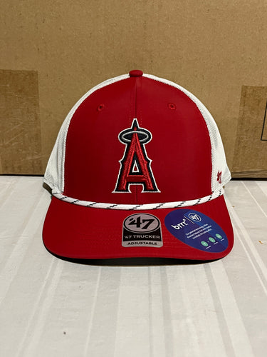 Los Angeles Angels MLB '47 Red MVP Adjustable Snapback Mesh Hat - Casey's Sports Store