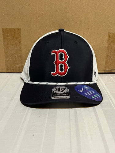 Boston Red Sox MLB '47 Navy Blue MVP Adjustable Snapback Mesh Hat - Casey's Sports Store