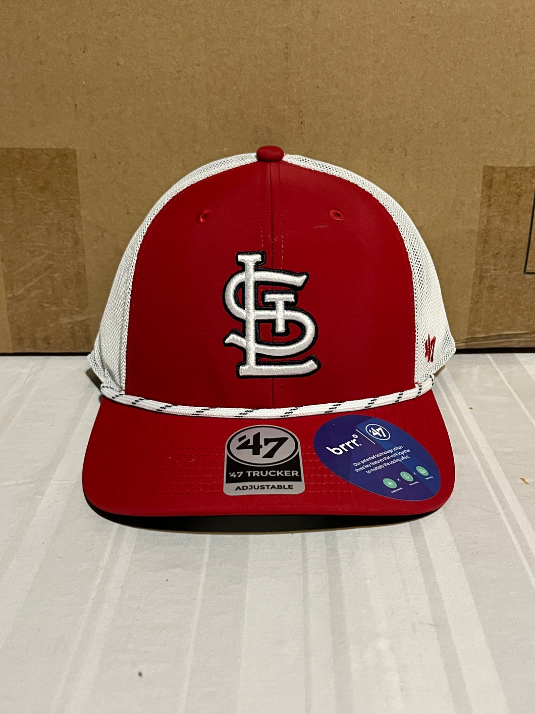 St. Louis Cardinals MLB '47 Red MVP Adjustable Snapback Mesh Hat - Casey's Sports Store