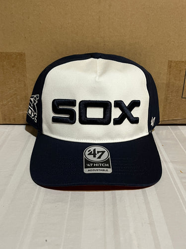 Chicago White Sox Throwback MLB '47 Navy Two Tone MVP Adjustable Snapback Hat - Casey's Sports Store