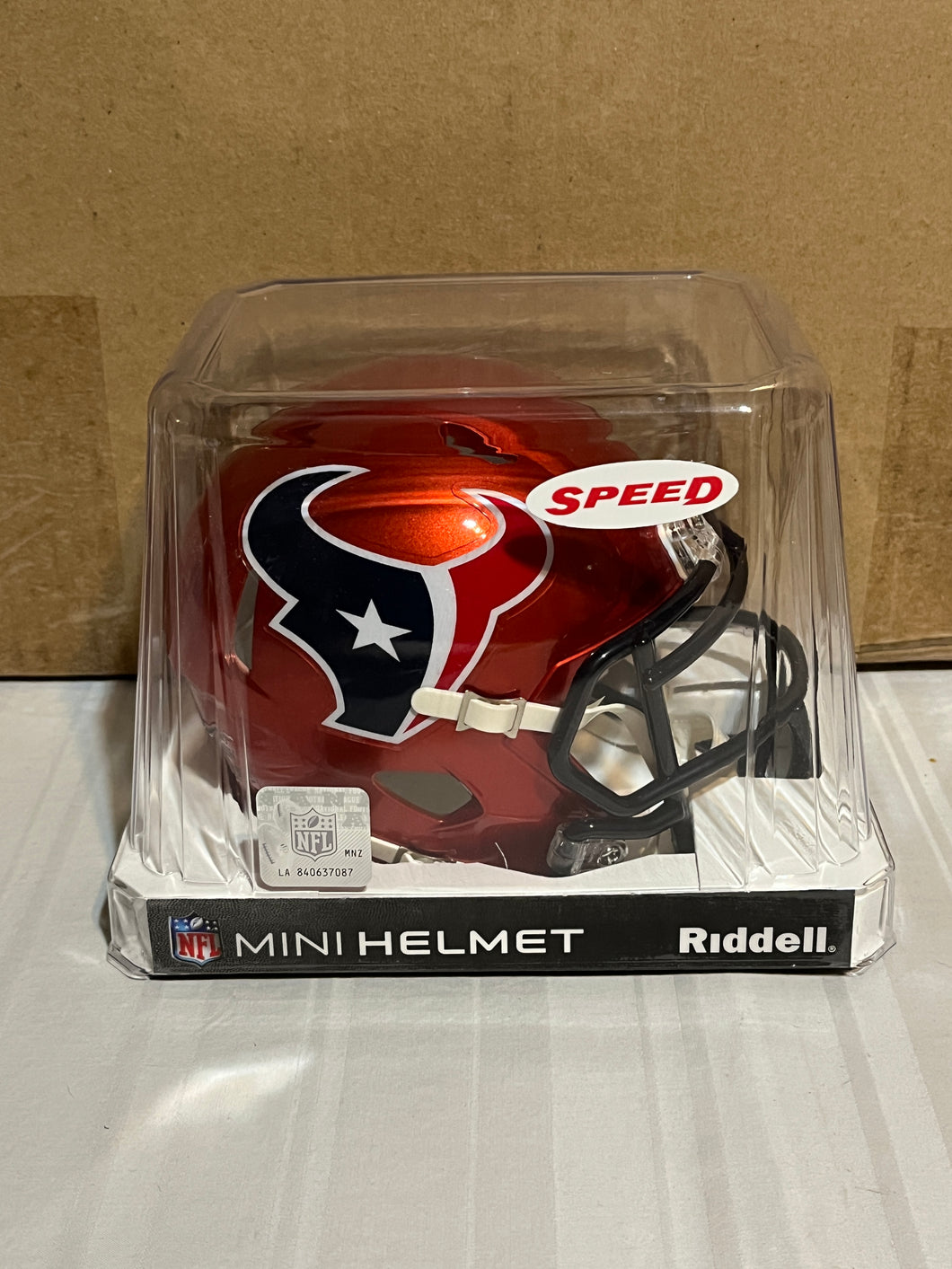 Houston Texans NFL Riddell Red On-Field Alternate Replica Mini Helmet - Casey's Sports Store