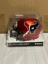 Load image into Gallery viewer, Houston Texans NFL Riddell Red On-Field Alternate Replica Mini Helmet - Casey&#39;s Sports Store
