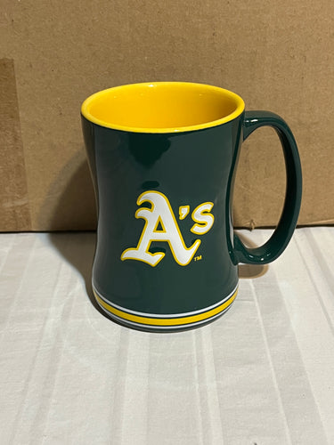 Oakland Athletics MLB Logo Brands 14oz Mug Cup - Casey's Sports Store