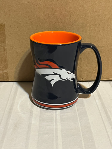 Denver Broncos NFL 14oz Coffee Mug Cup Logo Brands - Casey's Sports Store