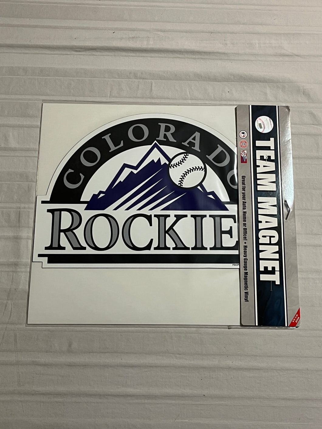 Colorado Rockies MLB Car Magnet 12