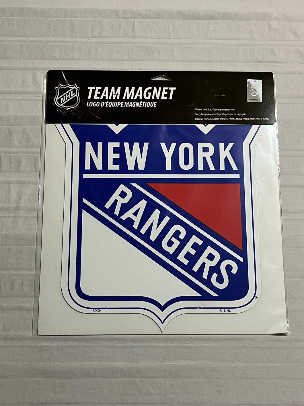 New York Rangers NHL Car Magnet 12