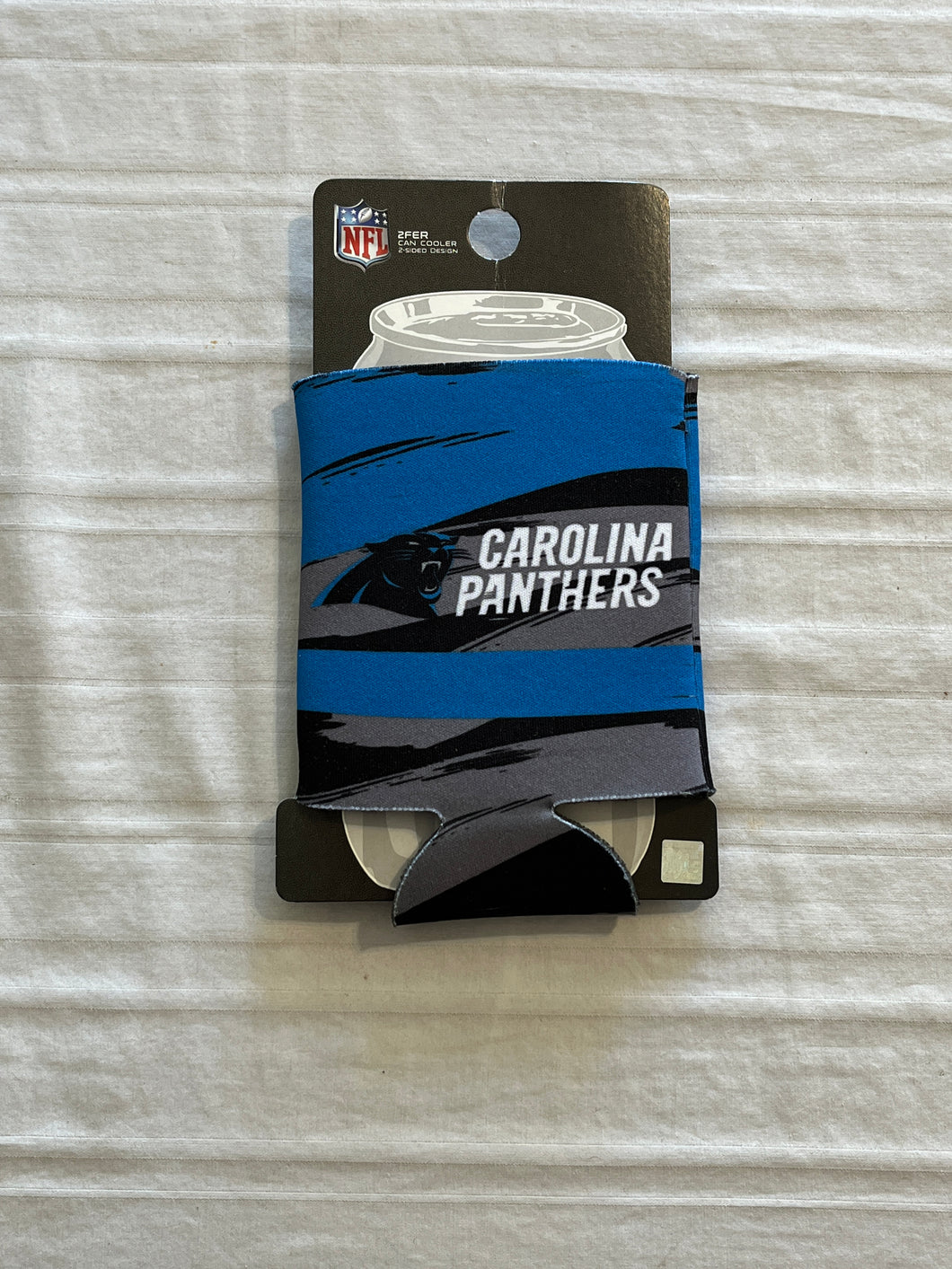 Carolina Panthers NFL 2-Sided Koozies Coozies Can Cooler Wincraft - Casey's Sports Store