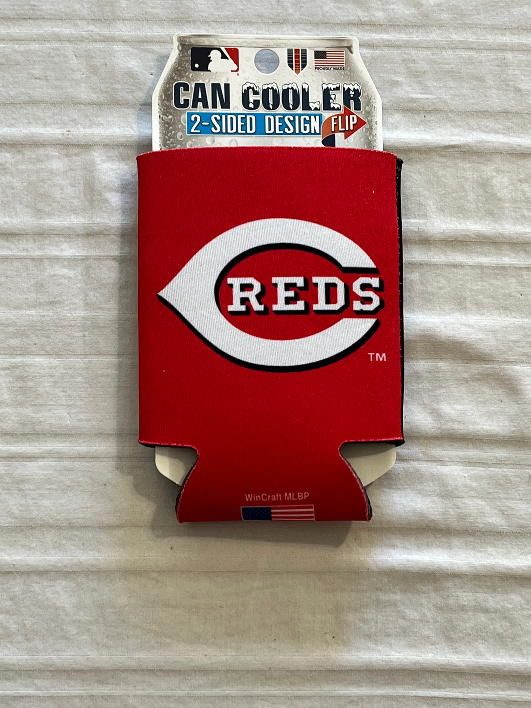 Cincinnati Reds MLB 2-Sided Koozies Coozies Can Cooler Wincraft - Casey's Sports Store