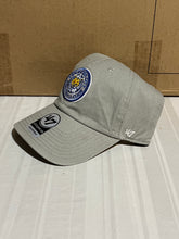 Load image into Gallery viewer, Leicester City F.C. EPL &#39;47 Brand Gray Clean Up Adjustable Strapback Hat Cap - Casey&#39;s Sports Store
