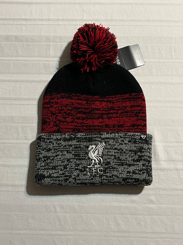 Liverpool F.C. EPL '47 Brand Winter Beanie Knit Ski Cap Hat - Casey's Sports Store