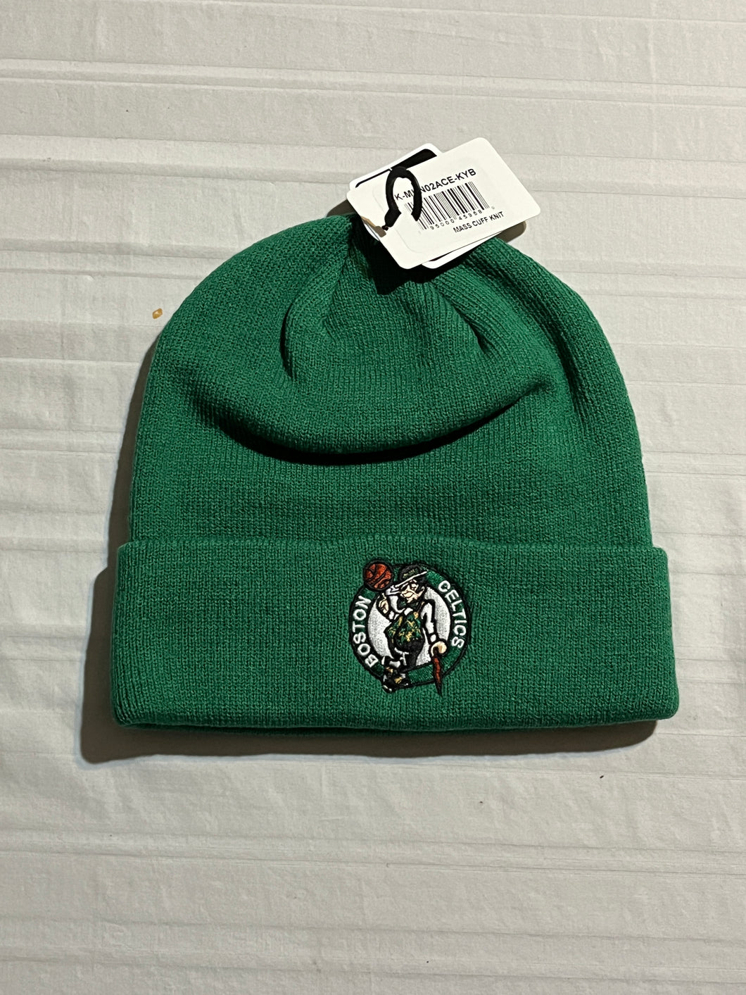Boston Celtics NBA Fan Favorite Green Winter Beanie Knit Ski Cap Hat - Casey's Sports Store