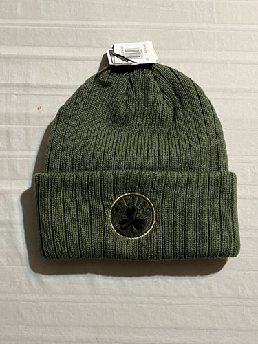 Boston Celtics NBA Fan Favorite Gray Winter Beanie Knit Ski Cap Hat - Casey's Sports Store