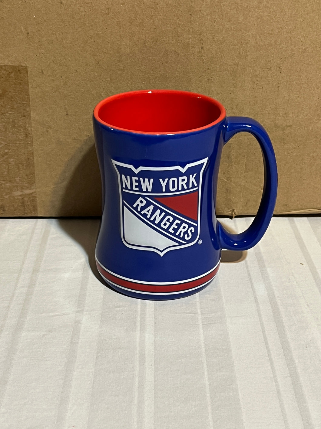 New York Rangers NHL Logo Brands 14oz Mug - Casey's Sports Store