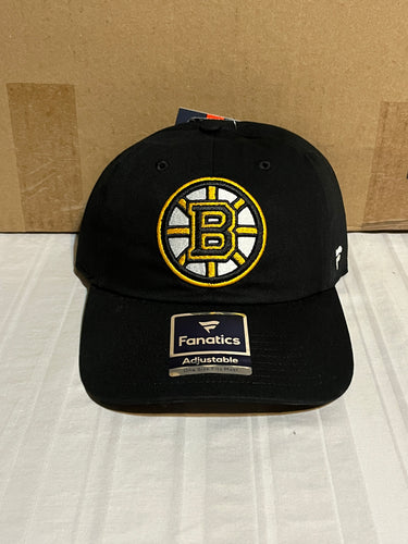 Boston Bruins NHL Fanatics Black One Size Adjustable Hat Cap - Casey's Sports Store