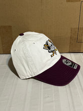 Load image into Gallery viewer, Anaheim Ducks NHL &#39;47 Brand Throwback White Two Tone Clean Up Adjustable Hat - Casey&#39;s Sports Store
