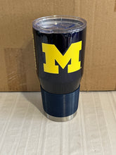 Load image into Gallery viewer, Michigan Wolverines NCAA 30oz Blue Tumbler Cup Mug Logo Brands - Casey's Sports Store
