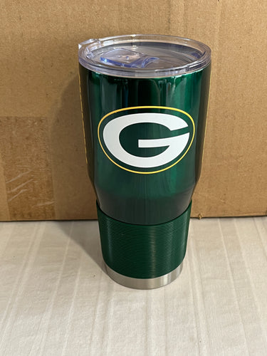 Green Bay Packers NFL 30oz Green Tumbler Cup Mug Logo Brands - Casey's Sports Store