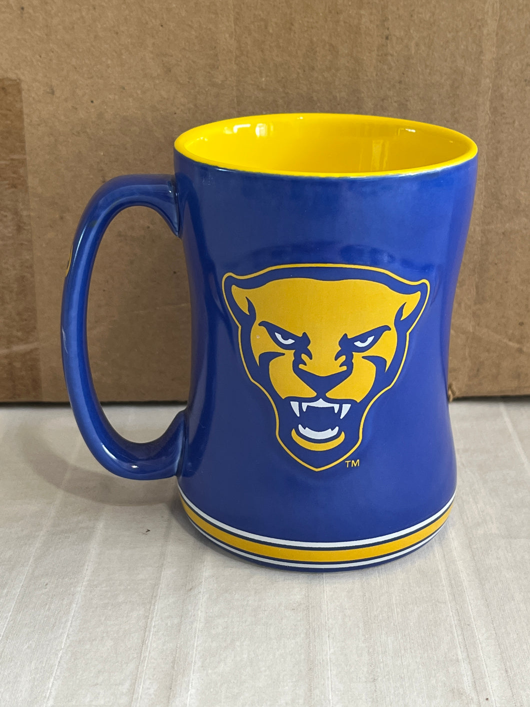 Pitt Panthers NCAA Logo Brands 14oz Mug - Casey's Sports Store