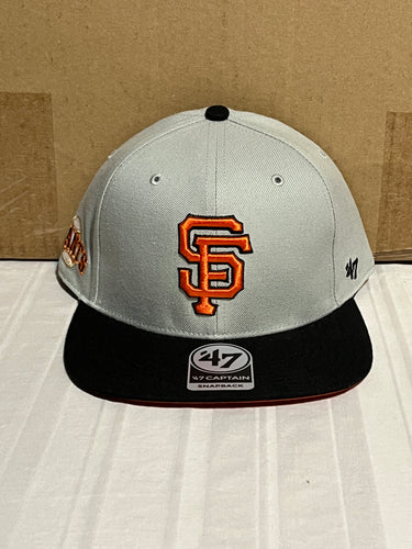 San Francisco Giants MLB '47 Brand Gray Two Tone Snapback Adjustable Hat - Casey's Sports Store