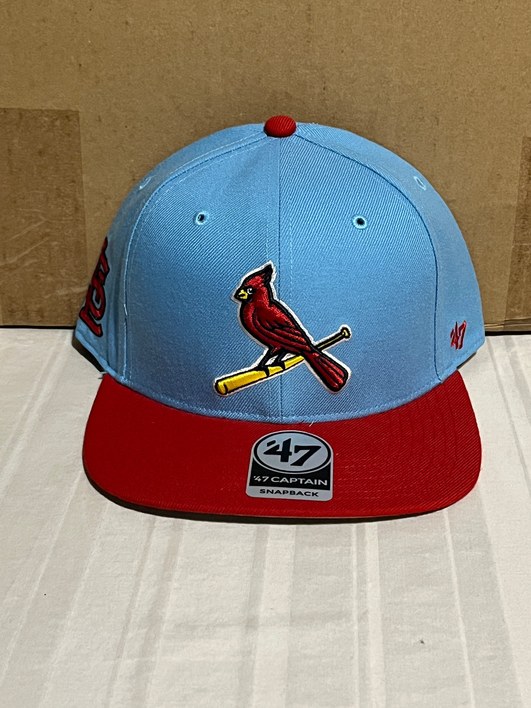 St. Louis Cardinals MLB '47 Brand Blue Two Tone Snapback Adjustable Hat - Casey's Sports Store