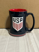Load image into Gallery viewer, USA Soccer Logo Brands 14oz Coffee Mug Cup - Casey&#39;s Sports Store
