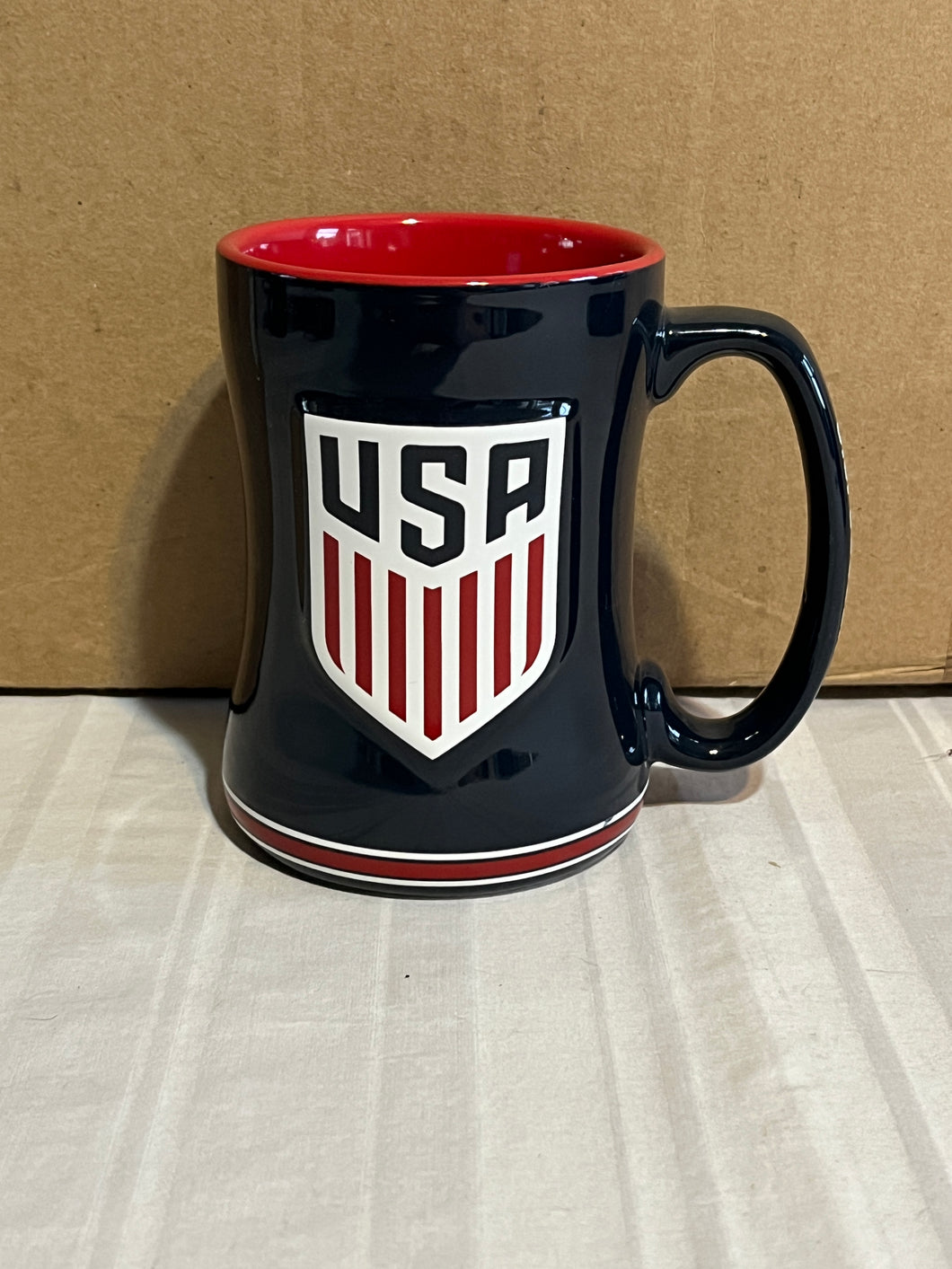 USA Soccer Logo Brands 14oz Coffee Mug Cup - Casey's Sports Store