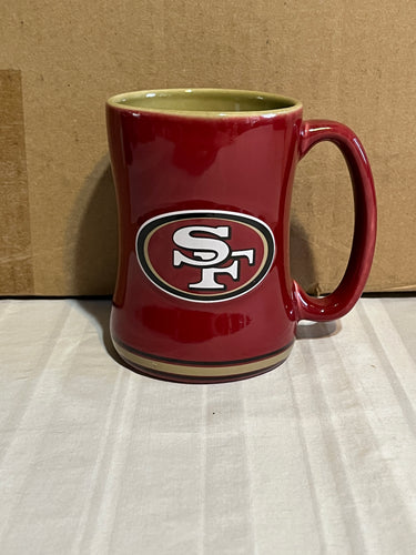 San Francisco 49ers NFL Logo Brands 14oz Mug Cup - Casey's Sports Store