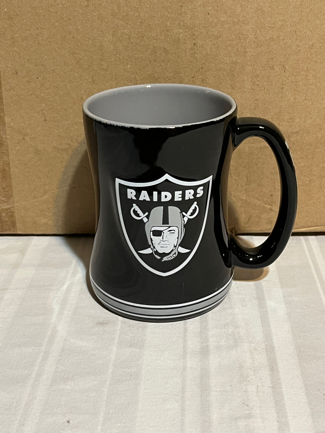 Las Vegas Raiders NFL Logo Brands 14oz Mug - Casey's Sports Store