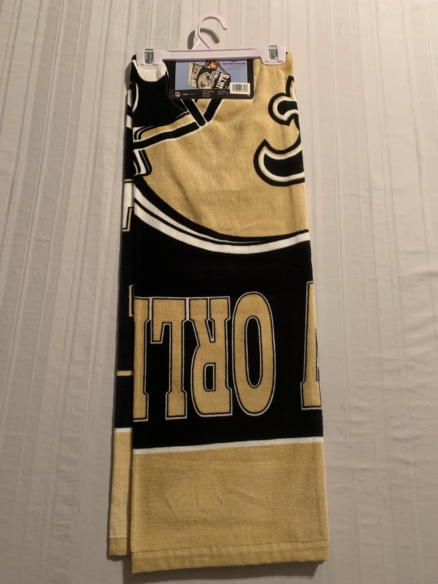 New Orleans Saints NFL 30' x 60' Beach Towel McArthur