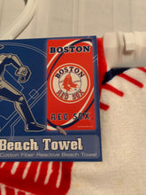 Load image into Gallery viewer, Boston Red Sox MLB 30&quot; x 60&quot; Beach Towel McArthur - Casey&#39;s Sports Store
