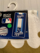 Load image into Gallery viewer, Kansas City Royals MLB 30&quot; x 60&quot; Beach Towel McArthur - Casey&#39;s Sports Store
