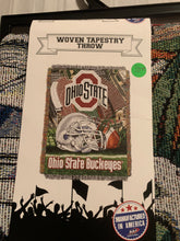 Load image into Gallery viewer, Ohio State Buckeyes NCAA 48&quot; x 60&quot;Triple Woven Blanket/Throw Northwest Company - Casey&#39;s Sports Store
