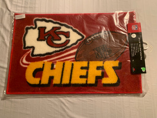 Kansas City Chiefs NFL Bath Rug 20” X 30” Northwest Company - Casey's Sports Store