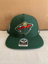 Load image into Gallery viewer, Minnesota Wild NHL &#39;47 Brand Green Sure Shot Adjustable Snapback Hat New - Casey&#39;s Sports Store
