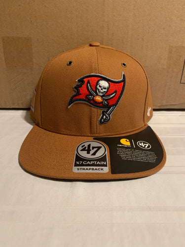 Tampa Bay Buccaneers NFL '47 Carhartt Captain Hat Cap Adjustable Strap Back - Casey's Sports Store