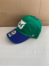 Load image into Gallery viewer, Hartford Whalers Vintage NHL &#39;47 Brand Kelly Two Tone Clean Up Adjustable Hat - Casey&#39;s Sports Store
