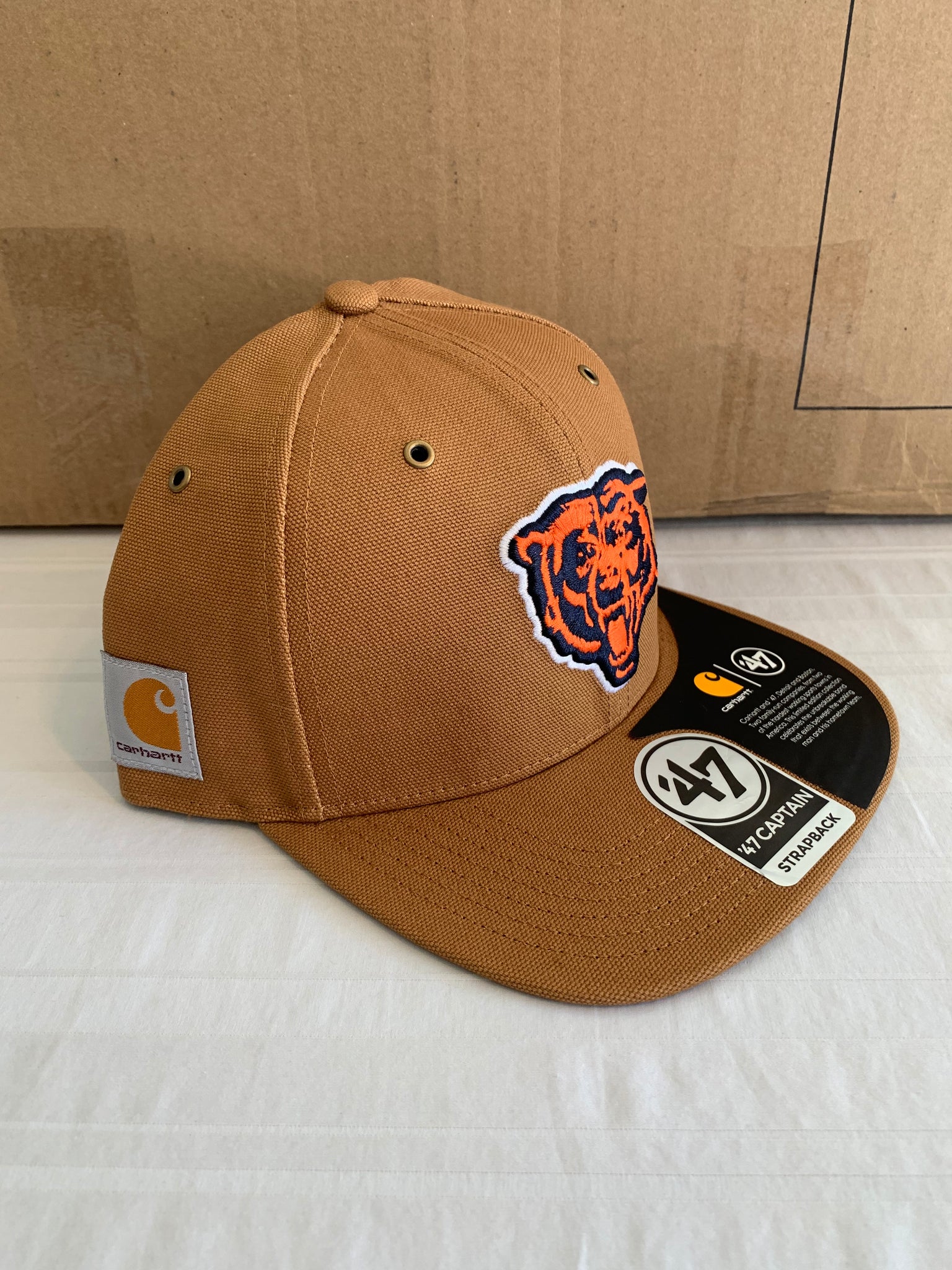 Chicago Bears Men’s Orange 47 Brand MVP Adjustable Hat