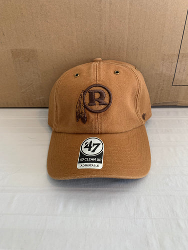 Washington Redskins Legacy NFL '47 Brand Carhartt Brown Clean Up Adjustable Hat - Casey's Sports Store