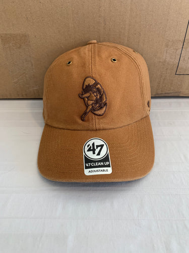 Green Bay Packers Legacy NFL '47 Brand Carhartt Brown Clean Up Adjustable Hat - Casey's Sports Store