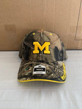 Load image into Gallery viewer, Michigan Wolverines NCAA Fan Favorite Mossy Oak Camo Adjustable Hat - Casey&#39;s Sports Store
