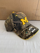 Load image into Gallery viewer, Michigan Wolverines NCAA Fan Favorite Mossy Oak Camo Adjustable Hat - Casey&#39;s Sports Store
