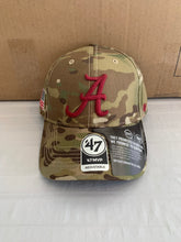 Load image into Gallery viewer, Alabama Crimson Tide NCAA &#39;47 Brand OHT MVP Camo Adjustable Hat - Casey&#39;s Sports Store
