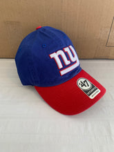 Load image into Gallery viewer, New York Giants NFL &#39;47 Brand Blue Two Tone Clean Up Adjustable Hat - Casey&#39;s Sports Store
