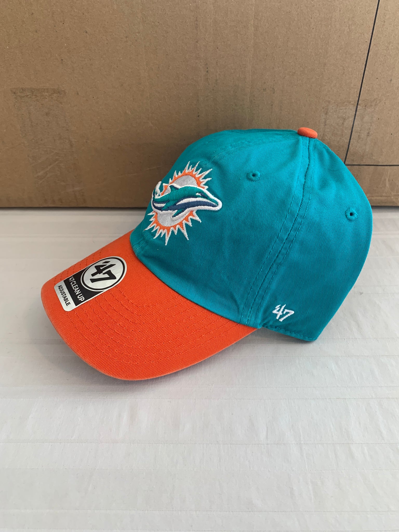 Miami Dolphins 47 Brand Neptune Clean Up Adjustable Hat