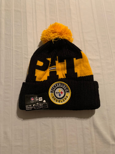 Pittsburgh Steelers NFL Knit Winter Ski Cap Hat New Era - Casey's Sports Store