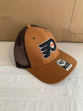 Load image into Gallery viewer, Philadelphia Flyers NHL &#39;47 Carhartt Mens Mesh Brown MVP Adjustable Hat Cap - Casey&#39;s Sports Store
