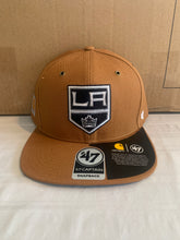 Load image into Gallery viewer, Los Angeles Kings NHL &#39;47 Brand Carhartt Captain Mens Brown Snapback Hat - Casey&#39;s Sports Store
