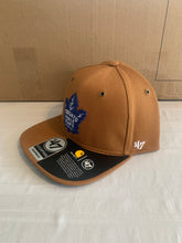 Load image into Gallery viewer, Toronto Maple Leafs NHL &#39;47 Brand Carhartt Captain Mens Brown Snapback Hat - Casey&#39;s Sports Store
